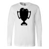 Premium Soft Cotton Long Sleeve Tee - Full Color Printing Thumbnail