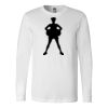 Premium Soft Cotton Long Sleeve Tee - Full Color Printing Thumbnail