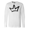 Premium Soft Cotton Long Sleeve Tee - Full Color Printing Thumbnail