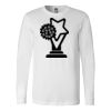 Premium Soft Cotton Long Sleeve Tee - Full Color Printing Thumbnail