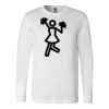 Premium Soft Cotton Long Sleeve Tee - Full Color Printing Thumbnail