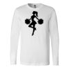 Premium Soft Cotton Long Sleeve Tee - Full Color Printing Thumbnail