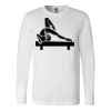 Premium Soft Cotton Long Sleeve Tee - Full Color Printing Thumbnail