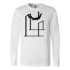 Premium Soft Cotton Long Sleeve Tee - Full Color Printing Thumbnail