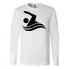 Premium Soft Cotton Long Sleeve Tee - Full Color Printing Thumbnail