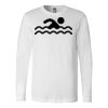 Premium Soft Cotton Long Sleeve Tee - Full Color Printing Thumbnail