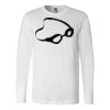 Premium Soft Cotton Long Sleeve Tee - Full Color Printing Thumbnail