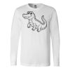 Premium Soft Cotton Long Sleeve Tee - Full Color Printing Thumbnail
