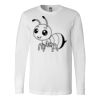 Premium Soft Cotton Long Sleeve Tee - Full Color Printing Thumbnail