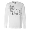 Premium Soft Cotton Long Sleeve Tee - Full Color Printing Thumbnail