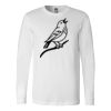 Premium Soft Cotton Long Sleeve Tee - Full Color Printing Thumbnail