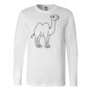 Premium Soft Cotton Long Sleeve Tee - Full Color Printing Thumbnail