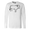 Premium Soft Cotton Long Sleeve Tee - Full Color Printing Thumbnail