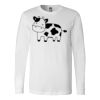Premium Soft Cotton Long Sleeve Tee - Full Color Printing Thumbnail