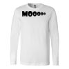 Premium Soft Cotton Long Sleeve Tee - Full Color Printing Thumbnail
