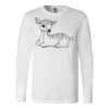 Premium Soft Cotton Long Sleeve Tee - Full Color Printing Thumbnail