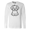 Premium Soft Cotton Long Sleeve Tee - Full Color Printing Thumbnail
