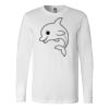 Premium Soft Cotton Long Sleeve Tee - Full Color Printing Thumbnail