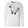Premium Soft Cotton Long Sleeve Tee - Full Color Printing Thumbnail