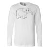 Premium Soft Cotton Long Sleeve Tee - Full Color Printing Thumbnail