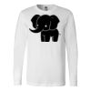 Premium Soft Cotton Long Sleeve Tee - Full Color Printing Thumbnail