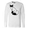 Premium Soft Cotton Long Sleeve Tee - Full Color Printing Thumbnail
