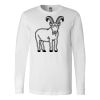 Premium Soft Cotton Long Sleeve Tee - Full Color Printing Thumbnail