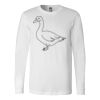 Premium Soft Cotton Long Sleeve Tee - Full Color Printing Thumbnail