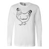 Premium Soft Cotton Long Sleeve Tee - Full Color Printing Thumbnail