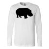 Premium Soft Cotton Long Sleeve Tee - Full Color Printing Thumbnail