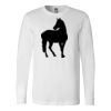 Premium Soft Cotton Long Sleeve Tee - Full Color Printing Thumbnail