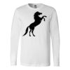 Premium Soft Cotton Long Sleeve Tee - Full Color Printing Thumbnail