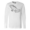 Premium Soft Cotton Long Sleeve Tee - Full Color Printing Thumbnail