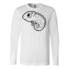 Premium Soft Cotton Long Sleeve Tee - Full Color Printing Thumbnail