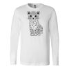 Premium Soft Cotton Long Sleeve Tee - Full Color Printing Thumbnail