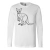 Premium Soft Cotton Long Sleeve Tee - Full Color Printing Thumbnail