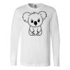 Premium Soft Cotton Long Sleeve Tee - Full Color Printing Thumbnail