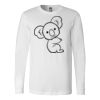 Premium Soft Cotton Long Sleeve Tee - Full Color Printing Thumbnail