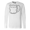 Premium Soft Cotton Long Sleeve Tee - Full Color Printing Thumbnail