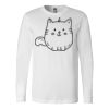 Premium Soft Cotton Long Sleeve Tee - Full Color Printing Thumbnail