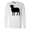 Premium Soft Cotton Long Sleeve Tee - Full Color Printing Thumbnail
