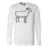 Premium Soft Cotton Long Sleeve Tee - Full Color Printing Thumbnail