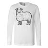 Premium Soft Cotton Long Sleeve Tee - Full Color Printing Thumbnail