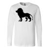 Premium Soft Cotton Long Sleeve Tee - Full Color Printing Thumbnail