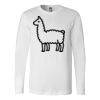 Premium Soft Cotton Long Sleeve Tee - Full Color Printing Thumbnail