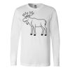 Premium Soft Cotton Long Sleeve Tee - Full Color Printing Thumbnail