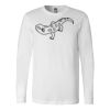 Premium Soft Cotton Long Sleeve Tee - Full Color Printing Thumbnail
