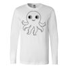 Premium Soft Cotton Long Sleeve Tee - Full Color Printing Thumbnail
