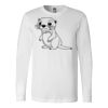 Premium Soft Cotton Long Sleeve Tee - Full Color Printing Thumbnail