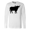 Premium Soft Cotton Long Sleeve Tee - Full Color Printing Thumbnail